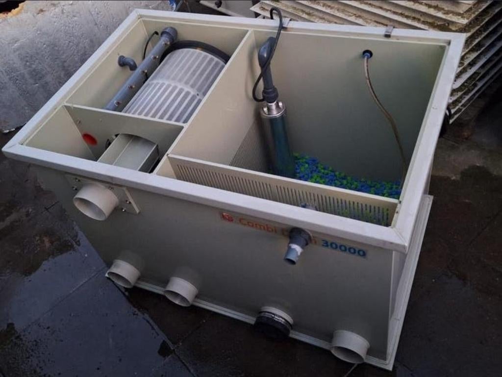 5x verschillende gebruikte trommelfilter te koop zie foto's, Tuin en Terras, Ophalen, Gebruikt, Vijverfilter