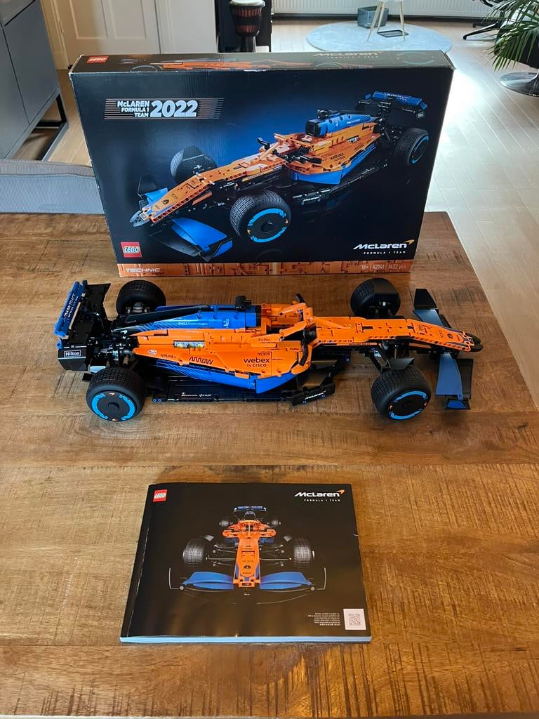 Lego 42141 McLaren Formule 1 Technic, Kinderen en Baby's, Speelgoed | Duplo en Lego, Ophalen of Verzenden, Zo goed als nieuw, Complete set