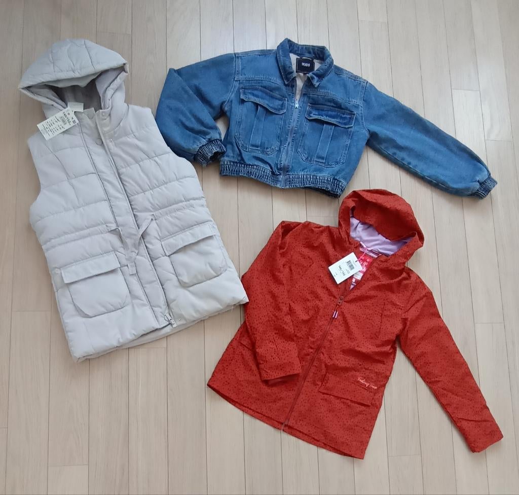 Meisje pakket 146/152, Kinderen en Baby's, Kinderkleding | Maat 104, Ophalen of Verzenden, Nieuw, Meisje, Jas