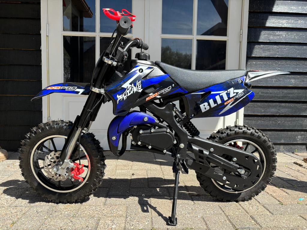 KXD Blitz mini crosser 50cc pitbike crossmotor 49cc automaat, Ophalen, Zo goed als nieuw, Overige merken
