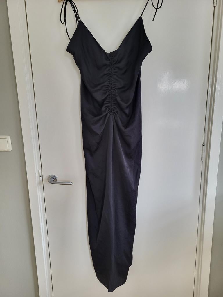 Lange gala jurk, Kleding | Dames, Gelegenheidskleding, Galajurk, Zwart, Maat 46/48 (XL) of groter, Ophalen of Verzenden