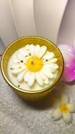 Daisy kaars, Overige materialen, Overige kleuren, Nieuw, Ophalen of Verzenden
