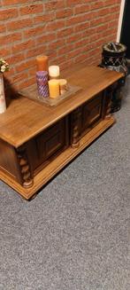 Eikenhouten dekenkist, Ophalen, Gebruikt, 50 tot 100 cm, 50 tot 100 cm