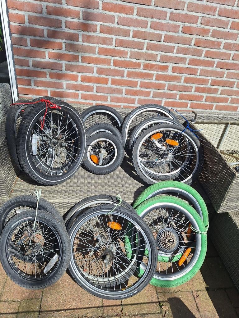 Diverse fietswielen en banden voor kinderfietsen, Ophalen of Verzenden, Gebruikt