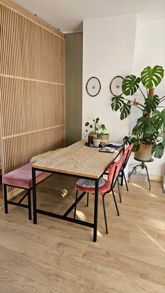 Tafel set binnen, Huis en Inrichting, Stoffering | Vloerbedekking, Zo goed als nieuw, Overige typen, 75 m² of meer, Ophalen
