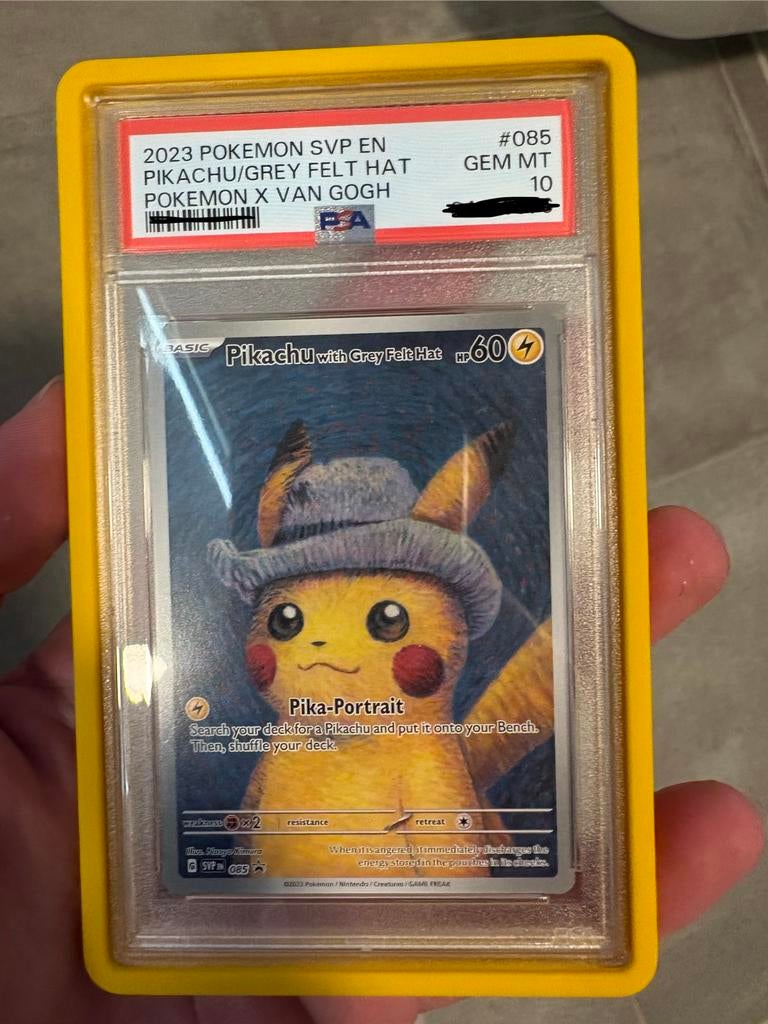 Pikachu Van Gogh PSA 10, Hobby en Vrije tijd, Verzamelkaartspellen | Pokémon, Ophalen of Verzenden, Zo goed als nieuw