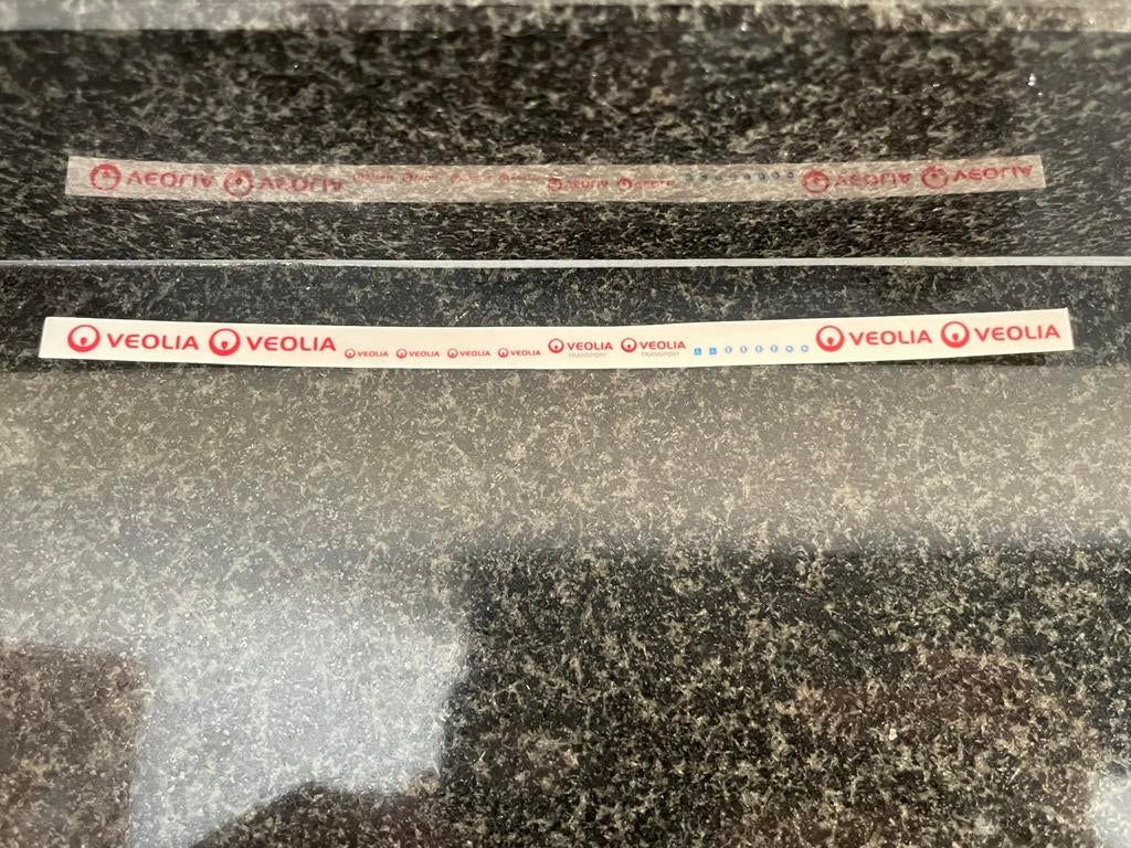 Decals transfer logo set Veolia bus modelbus ov 1:87 H0, Verzenden, Nieuw, Overige merken