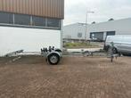 Atlanta 1500 kg boot trailer NL kenteken LED verlichting, Watersport en Boten, Gebruikt, 1500 tot 3000 kg, Sloepentrailer, Kantelbaar