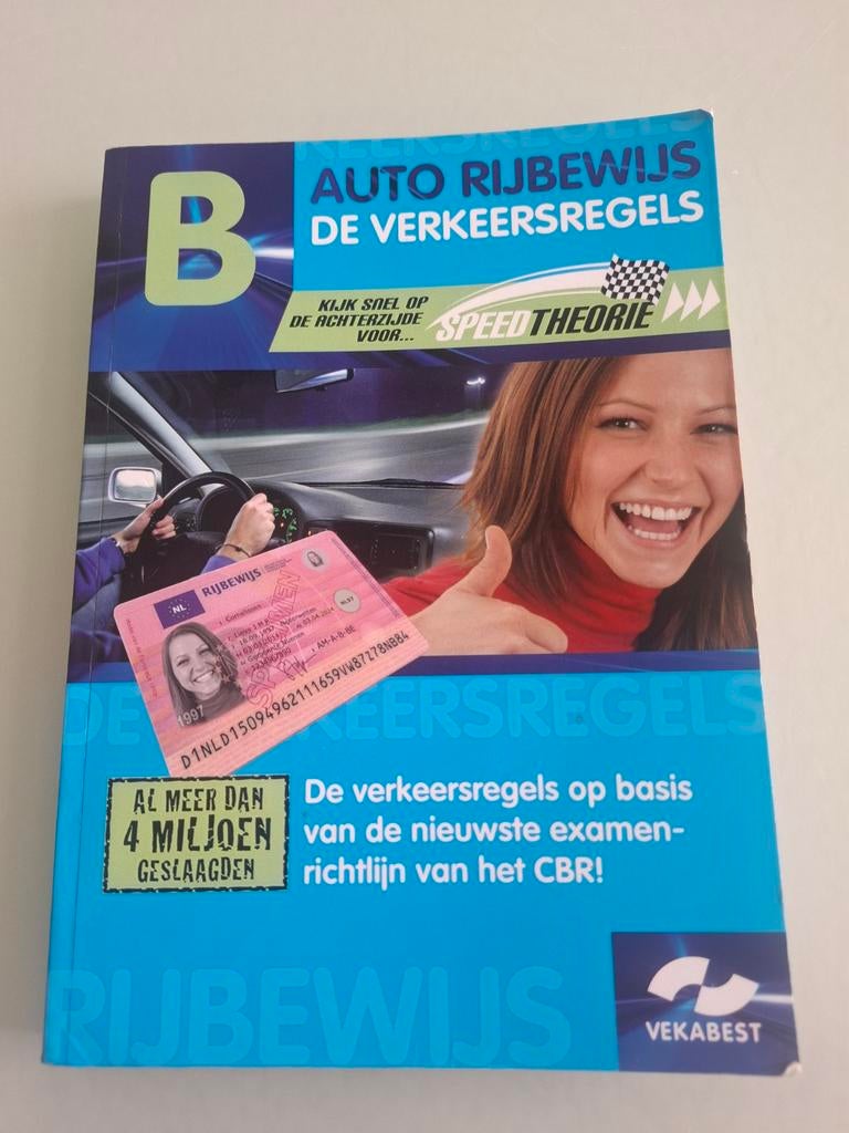 Auto theorieboek rijbewijs B, Ophalen of Verzenden, Gelezen, Algemeen