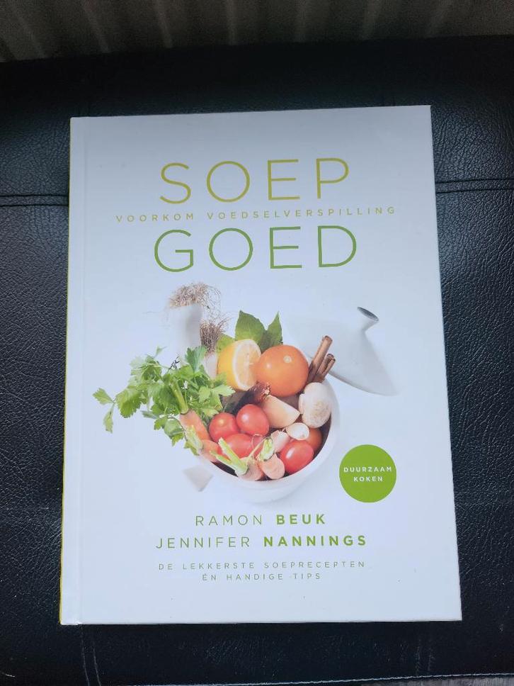 Soep Goed Kookboek tegen voedselverspilling, Boeken, Kookboeken, Zo goed als nieuw, Voorgerechten en Soepen, Ophalen of Verzenden