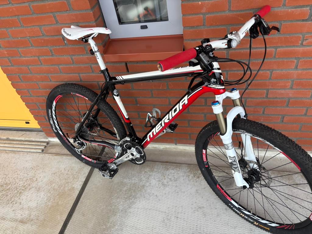 Merida O Nine 3000 mountainbike full carbon, Fietsen en Brommers, Fietsen | Mountainbikes en ATB, 49 tot 53 cm, Ophalen, Zo goed als nieuw