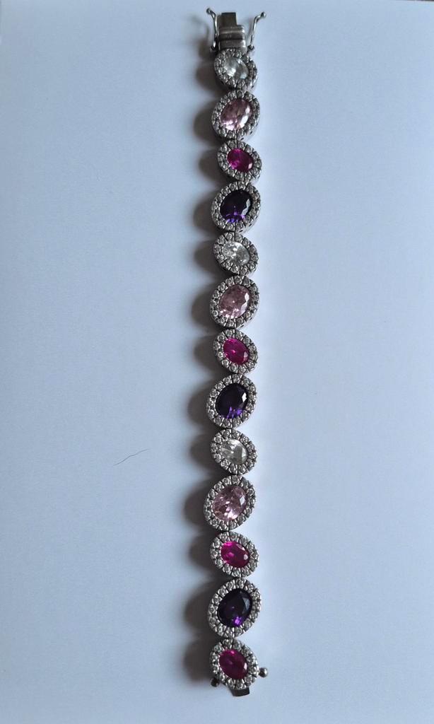 Ti Sento 925 Sterling silver armband 1x gedragen., Sieraden, Tassen en Uiterlijk, Bedels, Zo goed als nieuw, Pandora, Zilver, Ophalen of Verzenden