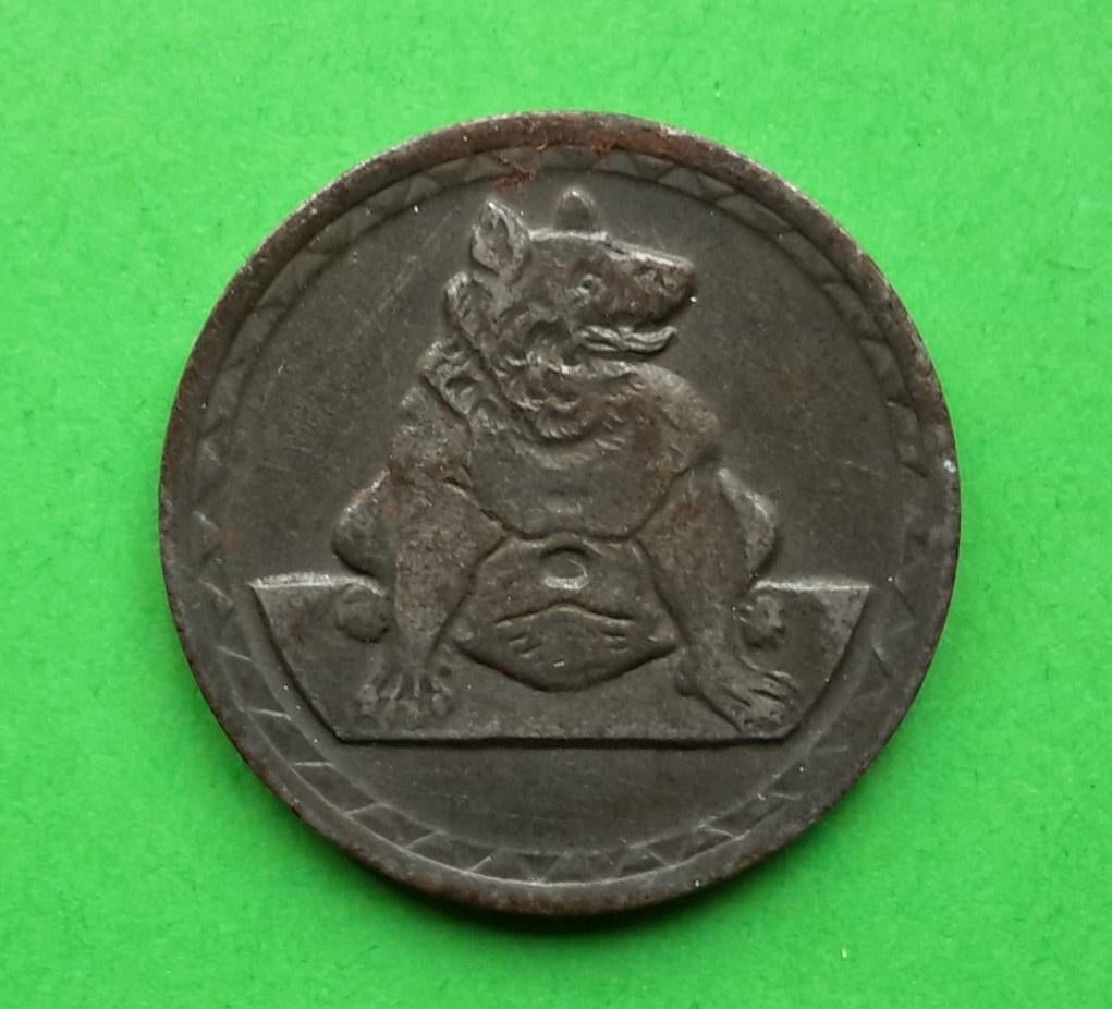 Duitsland : - Noodmunt 25 pf. 1920 Stadt Aachen., Verzenden, Duitsland, Losse munt
