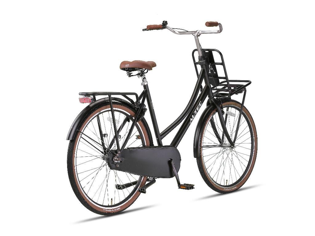 Altec Urban 28 inch Transportfiets Mat Zwart + Stuurslot, Nieuw, Ophalen of Verzenden, Handrem, Altec Urban