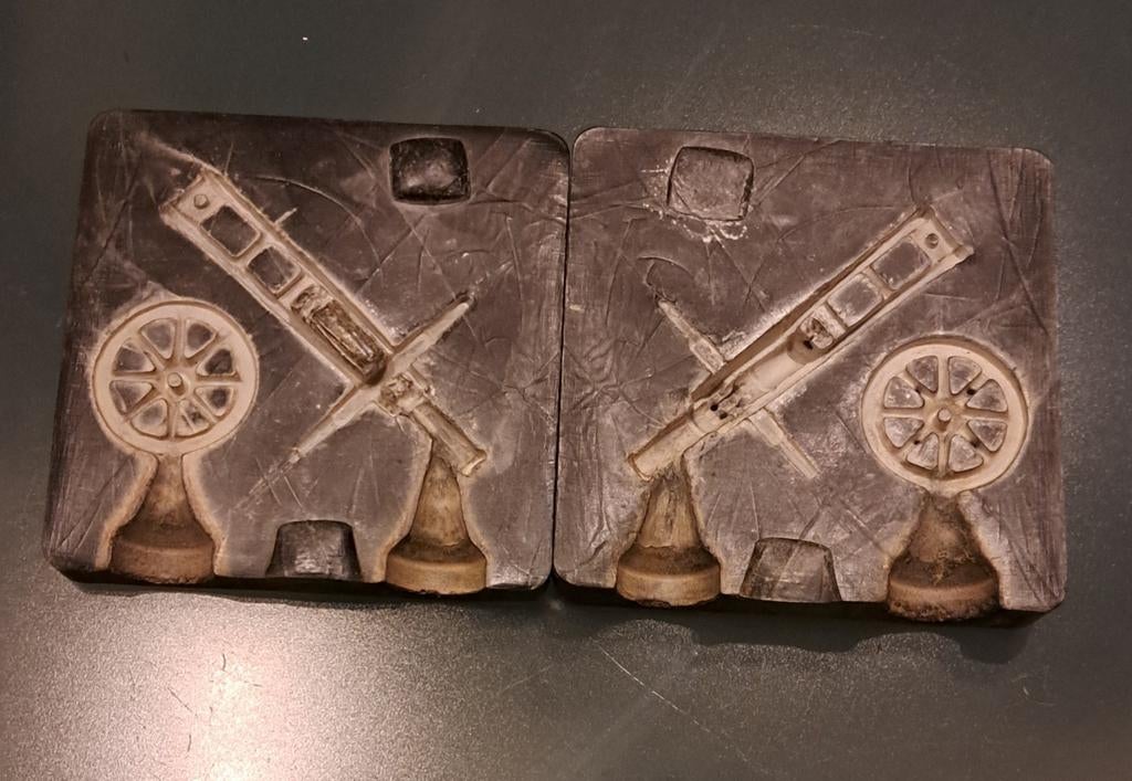 Gietmallen voor tinnen figuren - diverse ontwerpen, Ophalen