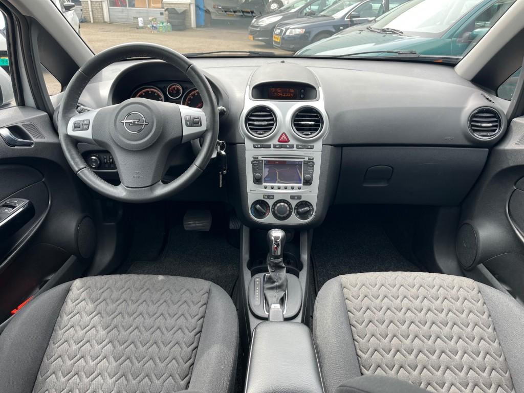 Opel CORSA 1.4 16v Design Ed. Automaat Airco Cruise, Auto's, Euro 5, 101 pk, Gebruikt, 4 cilinders