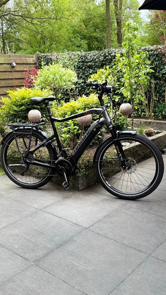 Haibike SDURO Trekking 6.0 E-bike, Gebruikt, 50 km per accu of meer, 55 tot 59 cm, Ophalen