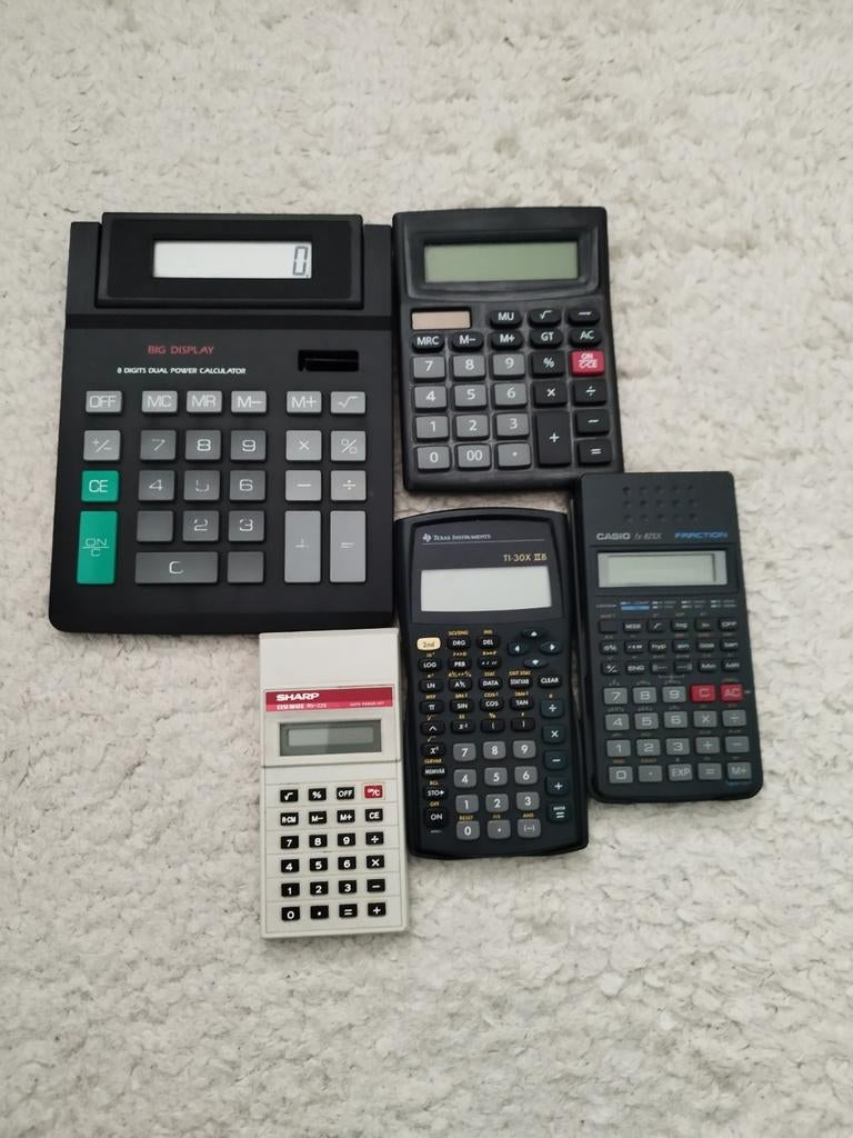 Rekenmachine, Ophalen, Zo goed als nieuw