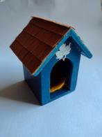 houten hondenhok EM 9410 in het d. blauw met rood dak, Ophalen, Nieuw, Gebruiksvoorwerp