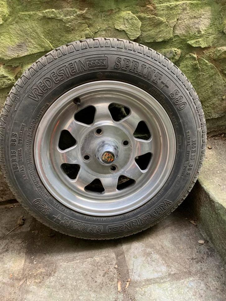 Lichtgewicht sportvelgen Porsche 914 / Karmann Ghia type 34, Auto diversen, Overige Auto diversen, Ophalen