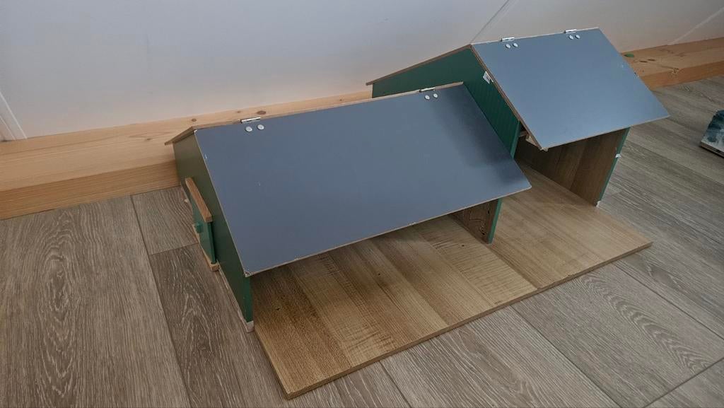 Speelgoed Boerderij / Ligboxenstal en Koeien, Ophalen of Verzenden, Gebruikt, Jongen of Meisje