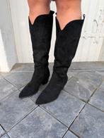 Festival Ready: Marquiiz Cowboy Laarzen – Zwart & Ongedragen, Hoge laarzen, Marquiiz, Zwart, Nieuw