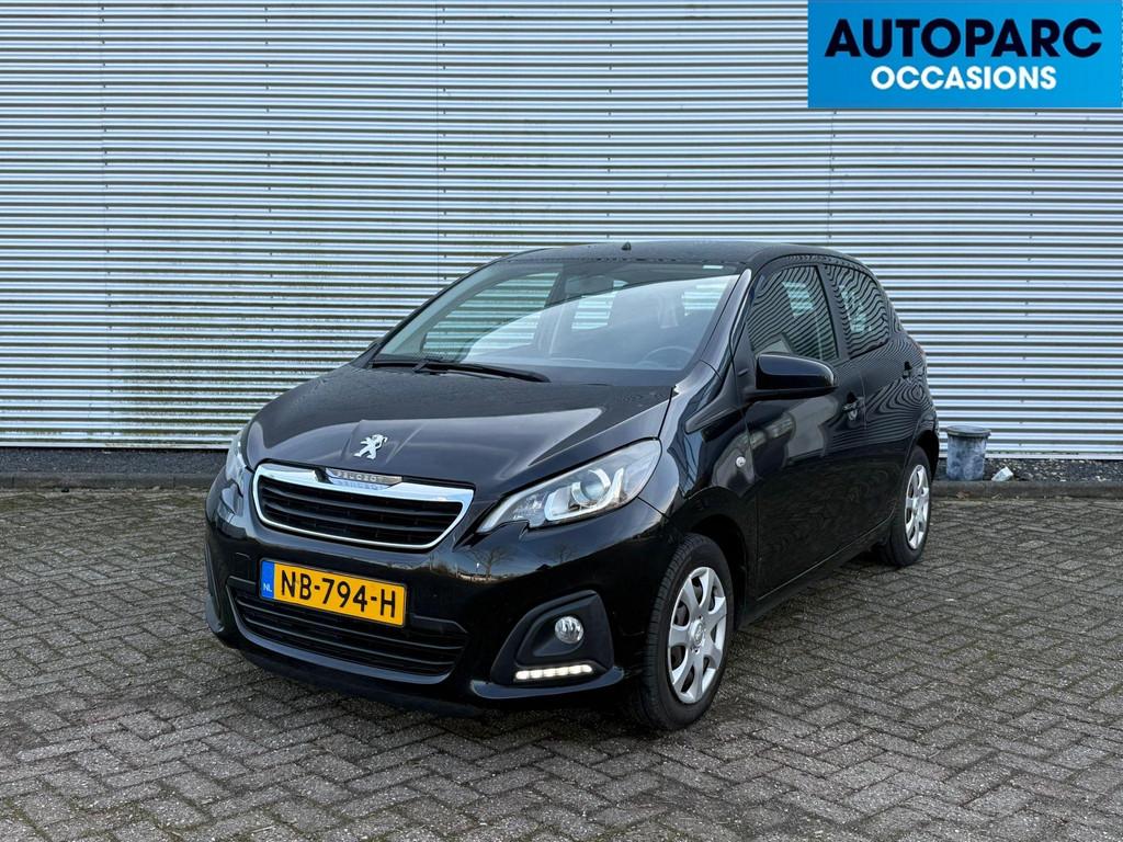 Peugeot 108 1.0 VTi Active AUTOMAAT, AIRCO, F1 FLIPPERS, SPO, Auto's, Peugeot, Stof, Gebruikt, Euro 6, 4 stoelen