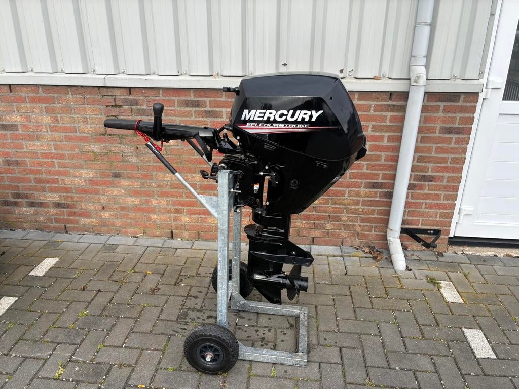 Mercury 20 pk 4 takt EFI , bj 2020 , kortstaart , vaarklaar, 10 tot 30 pk, Gebruikt, Viertaktmotor, Mercury