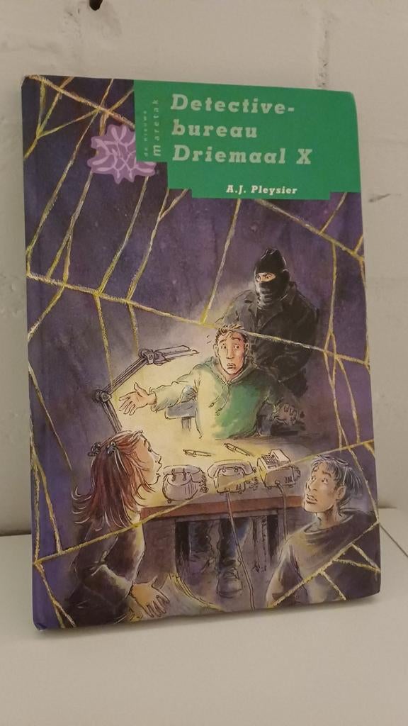 A.J. Pleysier - Detectivebureau driemaal x, Ophalen of Verzenden, Zo goed als nieuw, A.J. Pleysier, Nederlands