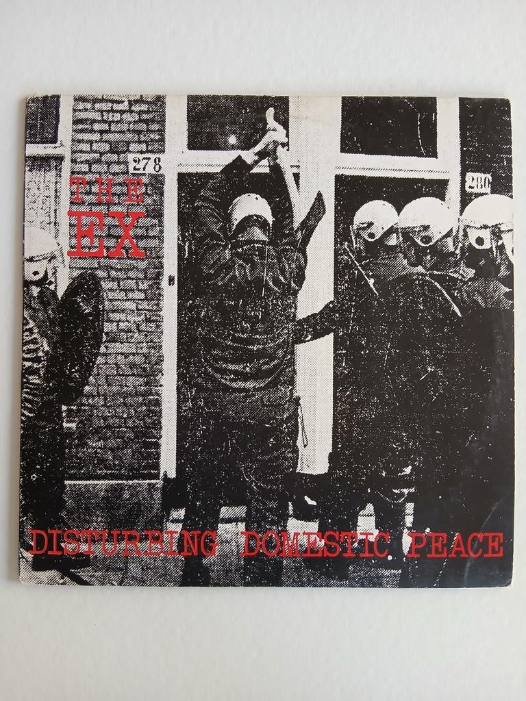 The Ex - Disturbing Domestic Peace LP + Live Skive 7" 1980, Ophalen of Verzenden, Gebruikt, 12 inch, Alternative
