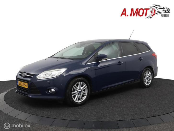 Ford Focus Wagon 1.0 EcoBoost Titanium, Auto's, Ford, Bedrijf, Te koop, Focus, ABS, Airbags, Airconditioning, Alarm, Bluetooth