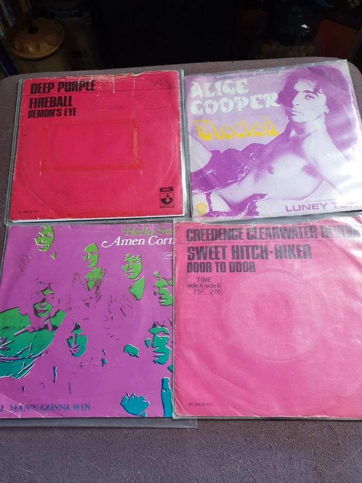 Partij singles jaren 60 & 70, Cd's en Dvd's, Vinyl Singles, Gebruikt, Pop, Ophalen of Verzenden