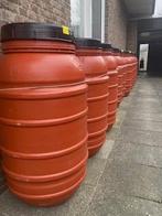 DE mooiste Regentonnen die er zijn! Evt met Kraan!, Ophalen, Kunststof, Met kraantje, 150 liter of meer