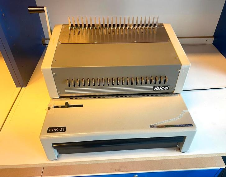Ibico EPK-21 Papierinbindmachine, Diversen, Bureau-accessoires, Gebruikt, Ophalen