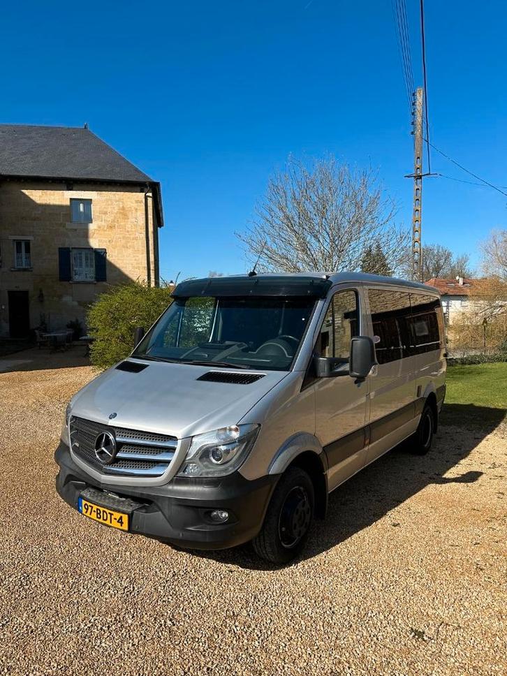 camper mercedes, Auto's, Mercedes-Benz, Particulier, Sprinter Combi, Diesel, Automaat, Zilver of Grijs, Achterwielaandrijving