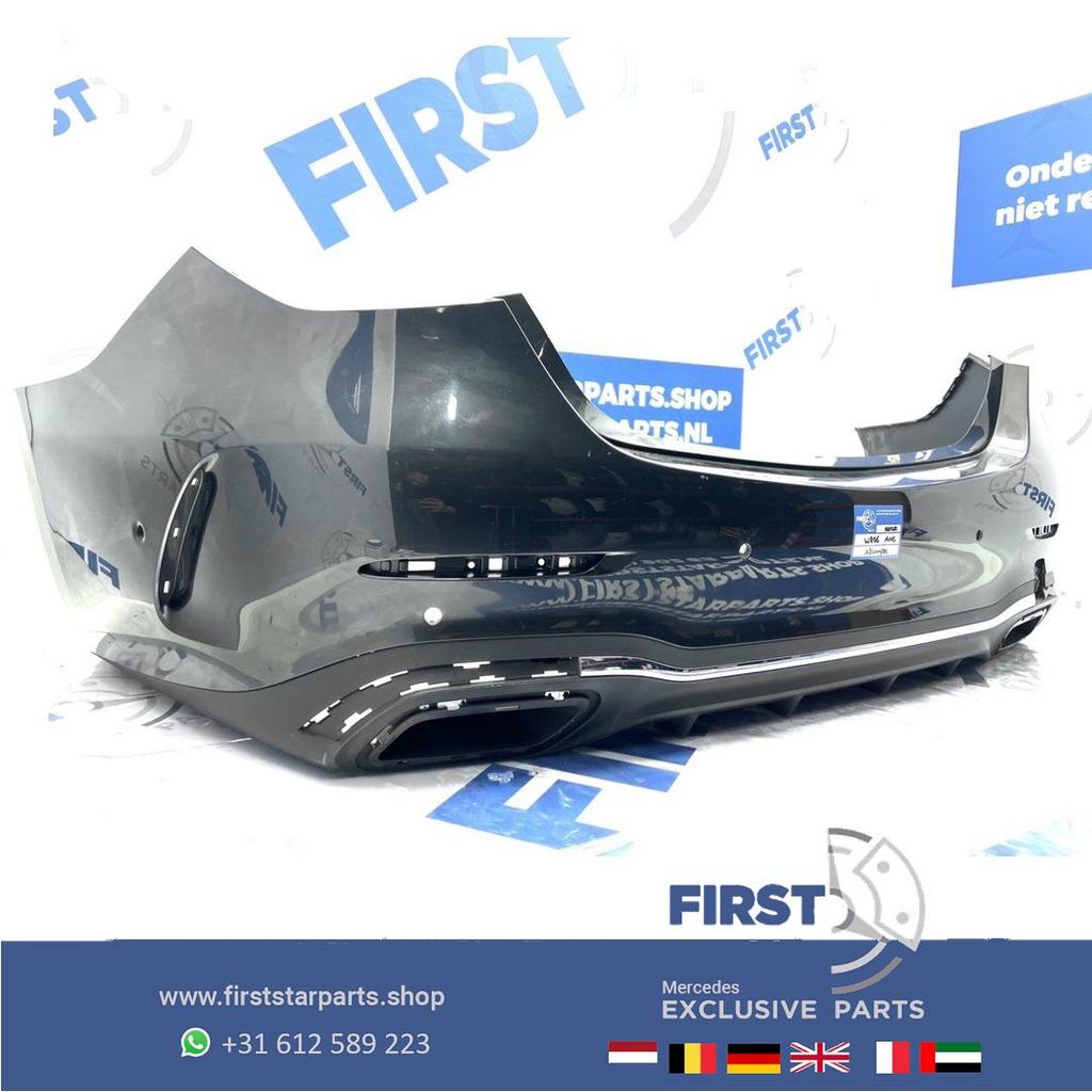 W206 AMG BUMPER + DIFFUSER A2068850703 ACHTERBUMPER 2021-202, Gebruikt, -, Ophalen of Verzenden, Achter