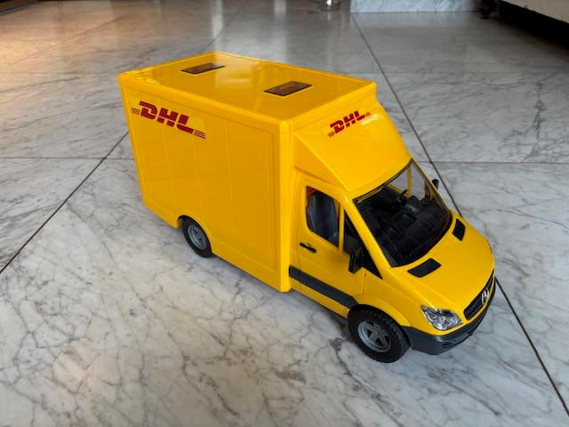 Bruder DHL Mercedes sprinter erg mooi!, Ophalen of Verzenden, Zo goed als nieuw