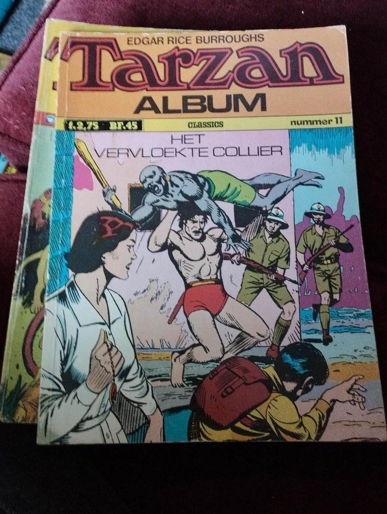 div tarzan, Meerdere comics, Ophalen, Gelezen, Europa