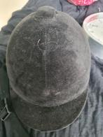Zwarte fluwelen cap - paardrijcap, Gebruikt, Onbekend, Overige maten, Ophalen of Verzenden