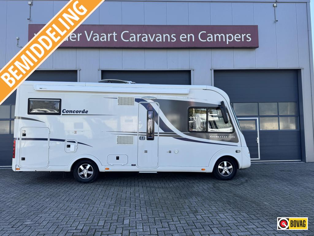 Concorde Credo Passion, Caravans en Kamperen, Campers, Buitenlamp, Fiat, Bedrijf, Veiligheidssloten