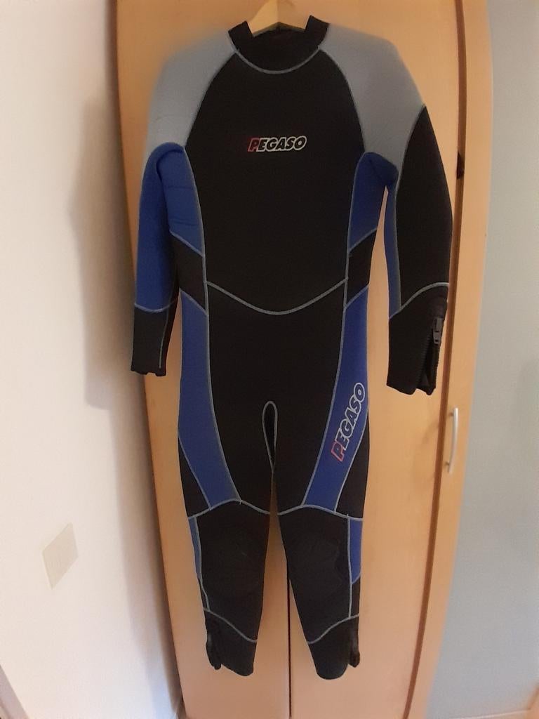 Wetsuit 5mm Pegaso mt M/L Heren, Watersport en Boten, Ophalen of Verzenden, Gebruikt, Duikpak