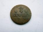 Duitse Staten - PRUISSEN.  1/4 Stuber - 1799, Verzenden, Duitsland, Losse munt