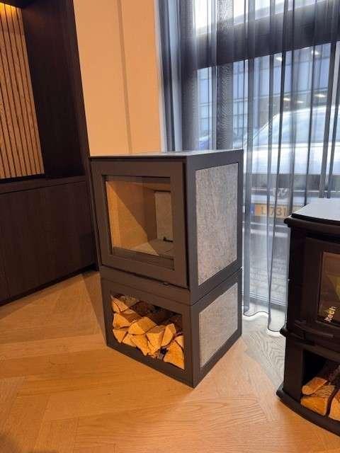 Altech Max B depot houtkachel speksteen SHOWROOMAANBIEDING, Huis en Inrichting, Kachels, Nieuw, Vrijstaand, Houtkachel, Hout, Ophalen of Verzenden