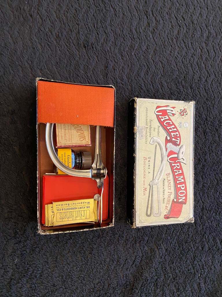 Zegeltang  vintage  compleet, Ophalen of Verzenden, Zo goed als nieuw