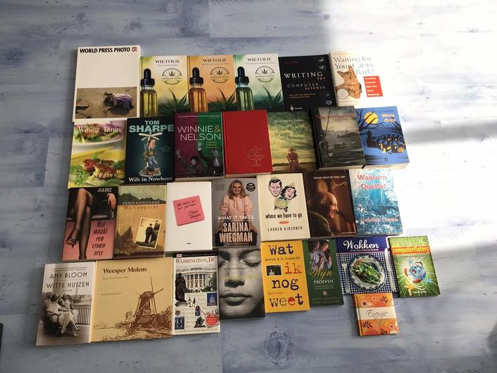 Diverse boeken beginnend met de letter W, Boeken, Partijen en Verzamelingen, Zo goed als nieuw, Ophalen of Verzenden