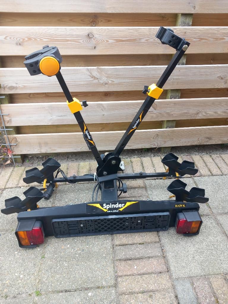 Fietsendrager, Ophalen, 2 fietsen, Gebruikt, Trekhaakdrager