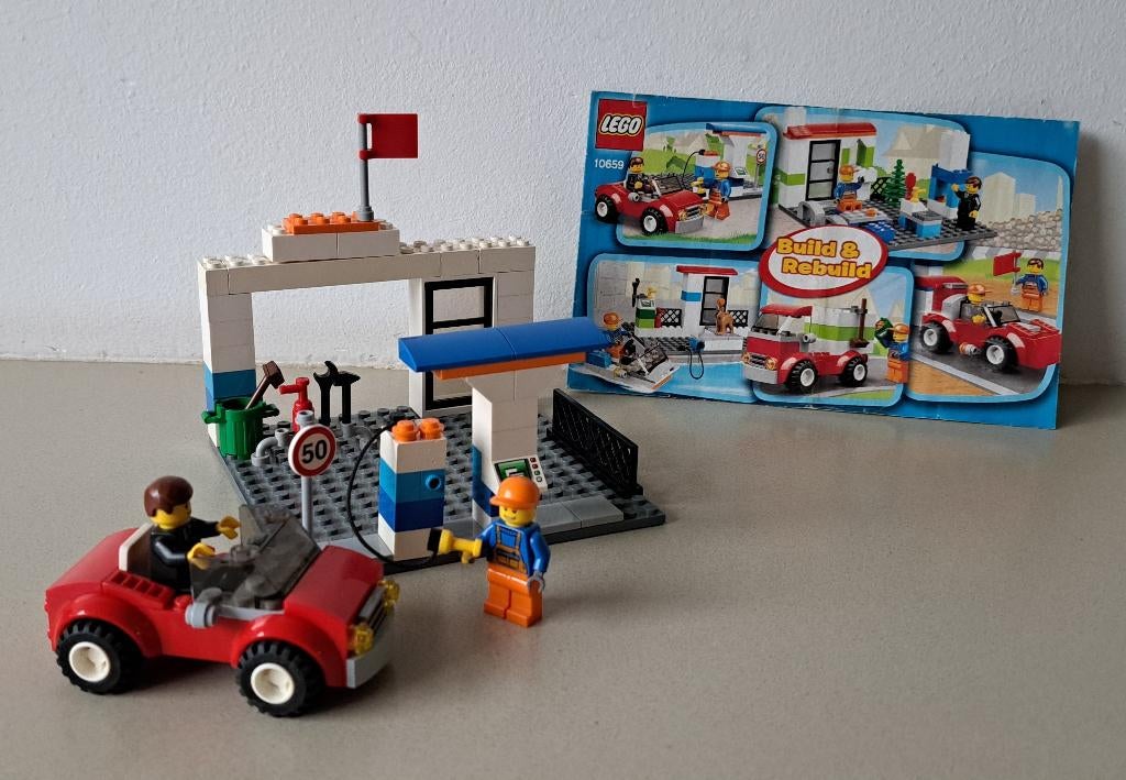 LEGO Build & Rebuild voertuigen 10659, Gebruikt, Overige thema's, Lego, Compleet