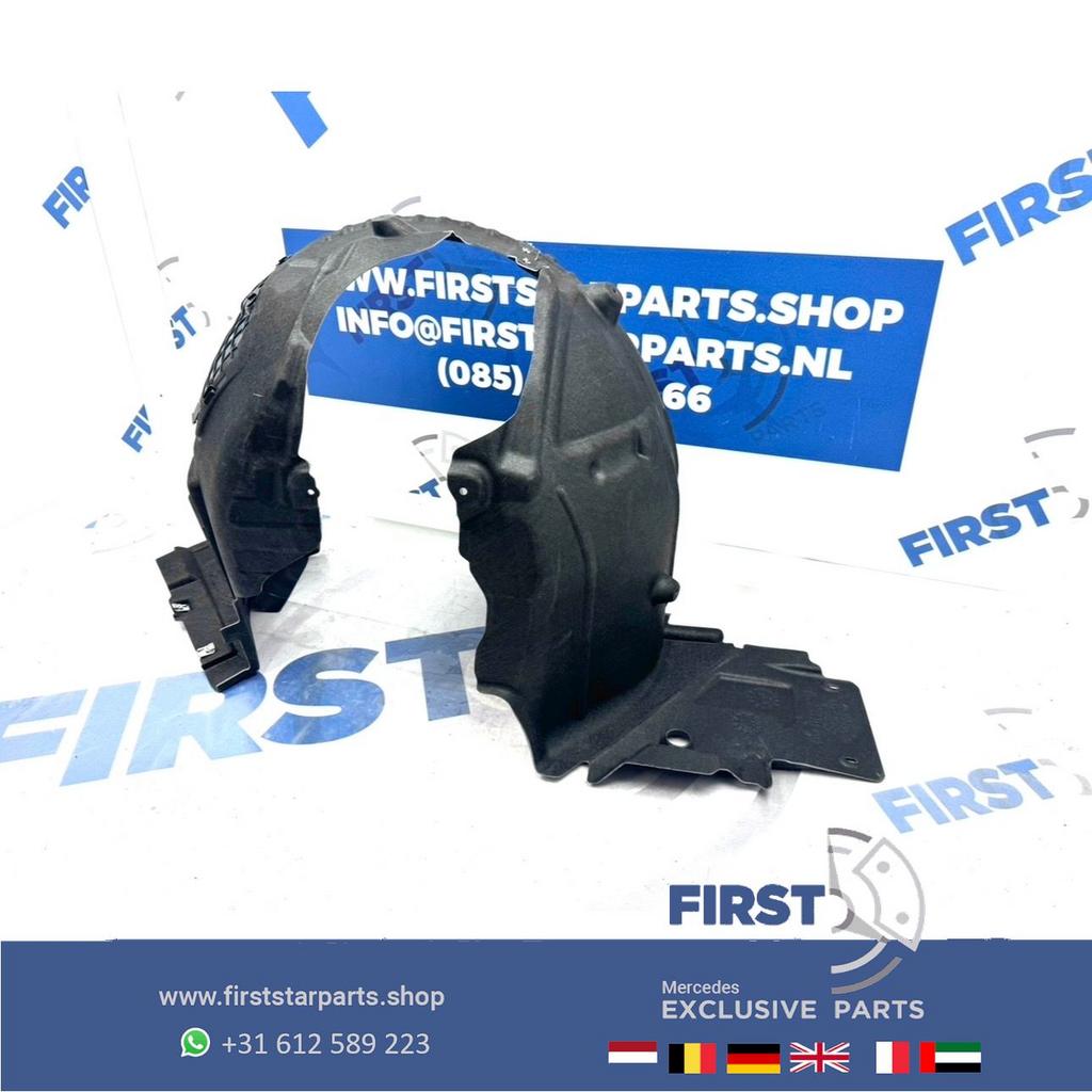 W205 C205 C63 AMG Wielkuip Modderkuip links rechts voor acht, Gebruikt, -, Ophalen of Verzenden, Bumper