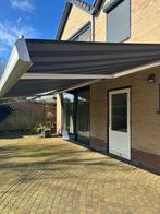 Zonnescherm 750x350cm - Elektrische Knikarmscherm, Ophalen, Gebruikt, 450 cm of meer, Elektrisch