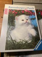 Ravensburger Puzzel 1000 stukjes Poes, Ophalen of Verzenden, 500 t/m 1500 stukjes, Zo goed als nieuw